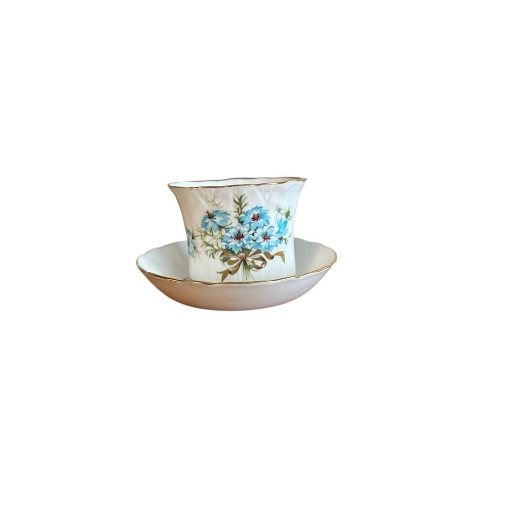 Aynsley two piece bone china catch all. Vintage.